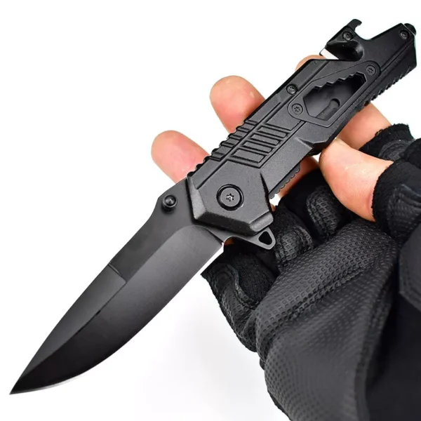 7.9" Spring-Assisted Tactical Folding Pocket Knife – EDC Blade Tool - Image 2