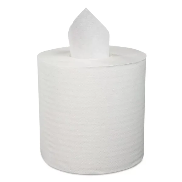 7.87" x 10" 2-Ply Center-Pull Hand Towels – White (6 Rolls per Carton) - Image 2