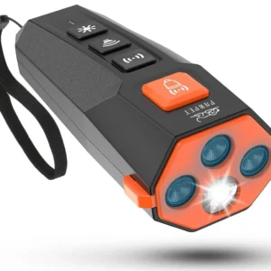 Ultrasonic Dog Chaser + LED Light – Personal Safety Device
