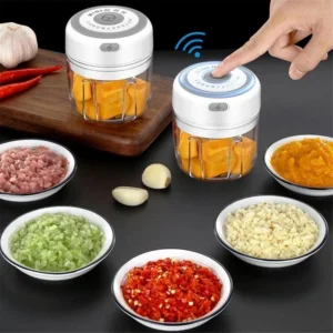 Electric 250ML Garlic & Meat Mincer Chopper Blender