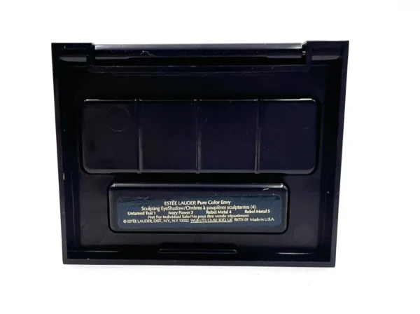 Envy Eyeshadow Palette – Untamed Teal / Ivory Power / Rebel Metal (Shades 1, 3, 4, 5) - Image 2