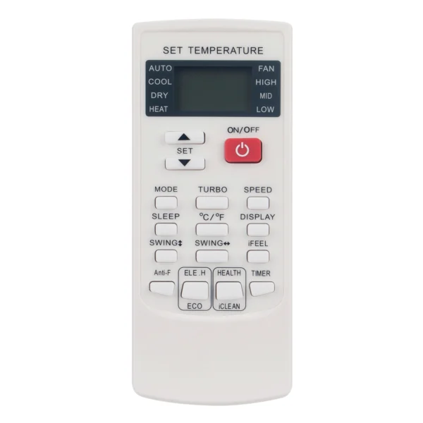 New YKR-H/102E Replacement Remote for AUX Air Conditioner – Compatible with YKR-H/101E, YKR-H/006E