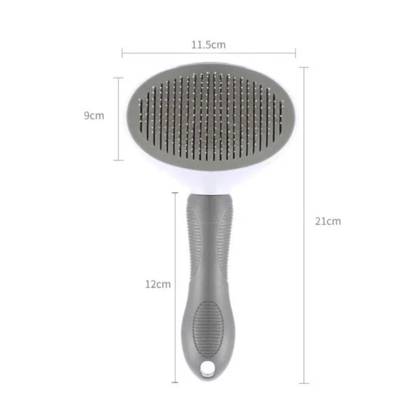 Pet Hair Remover Brush – Grooming Comb for Dogs & Cats - Image 2