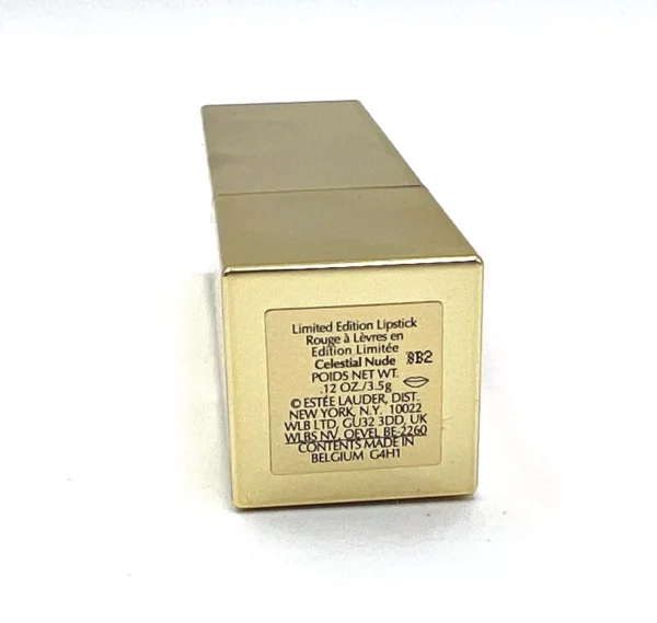 Limited Edition Lipstick in Gold Case – Celestial Nude (Full Size) - Image 2
